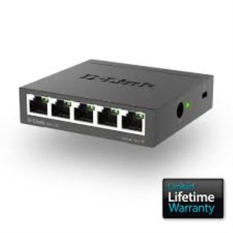 D link gigabit desktop switch in box