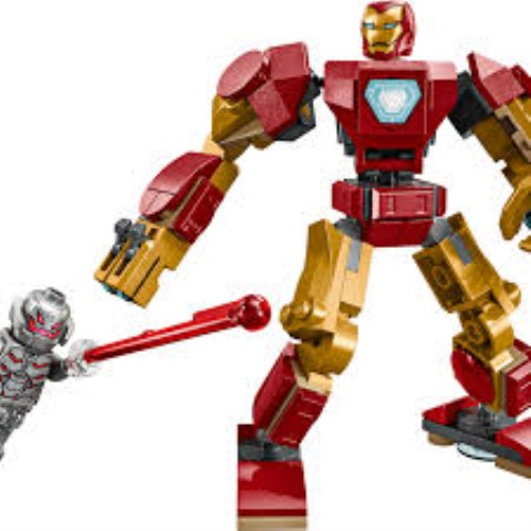 Iron man mech vs ultron