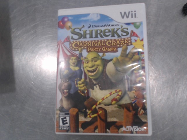Shrek's carnival craze party games