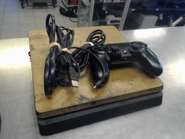 Ps4 slim + man + fils