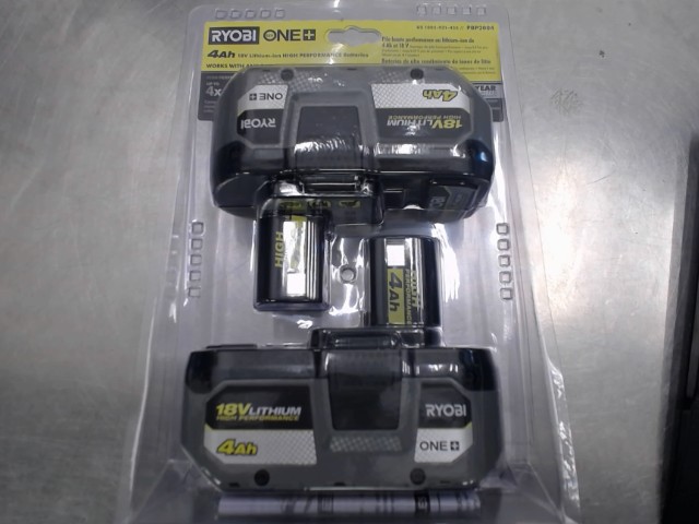Pack batteries 2x 4ah neuf