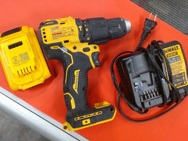 Brushless cordless hammer drill+batt+cha