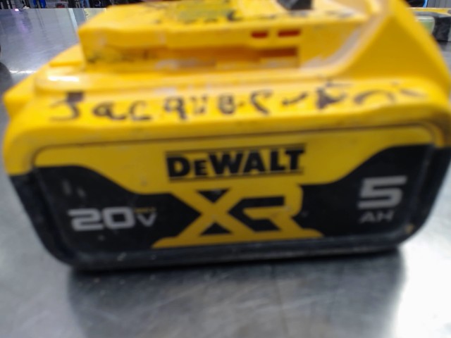 Batterie dewalt 20v 5ah