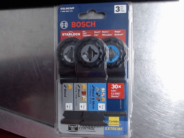 Pack 3 blade oscillateur starlock