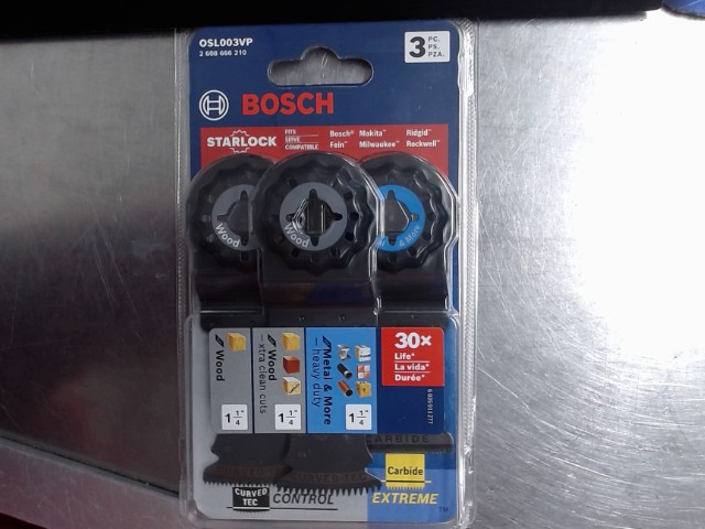 Pack 3 blade oscillateur starlock