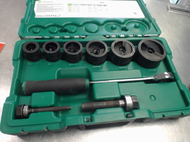 Kit de d�montage greenlee slug-buster