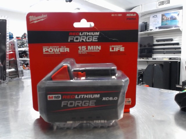 Batterie m18 6.0 ah forge neuf