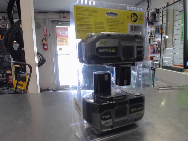 2x batt ryobi neuve