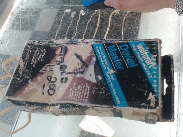 Wood joining guide vintage german made