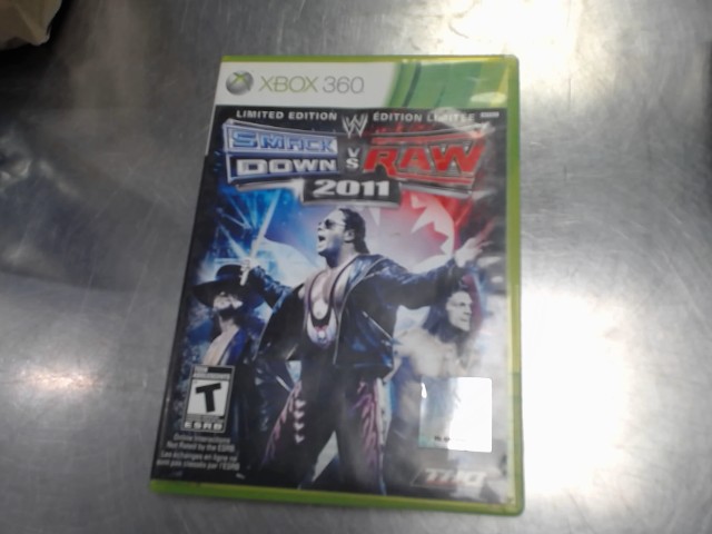 Smack down vs raw 2011 xbox 360