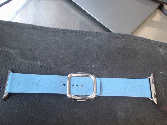 Natural leather apple watch bracelet