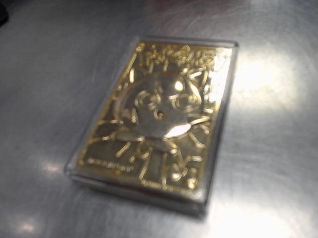 Carte 23kt plated jigglypuff