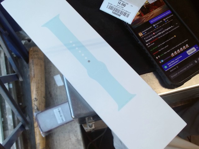 Apple watch bracelet seafoam sport band