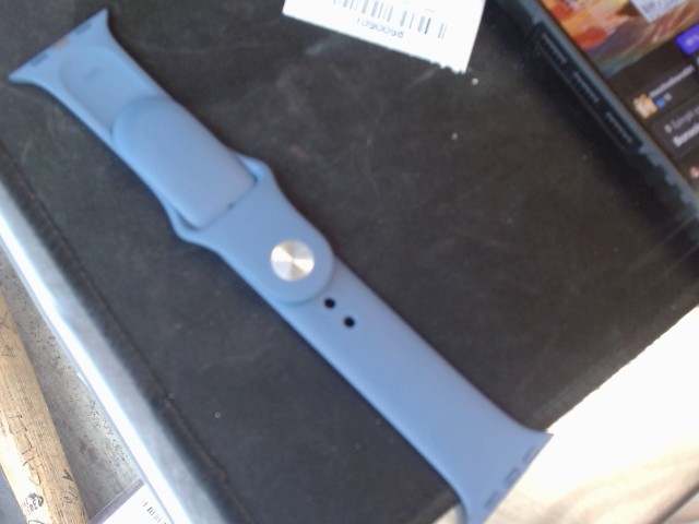 Apple watch bracelet band bleu