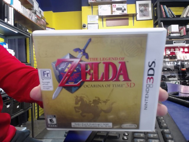 The legend of zelda ocarina of time 3d
