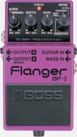 Pedal pour guitard bf-3 flanger boss