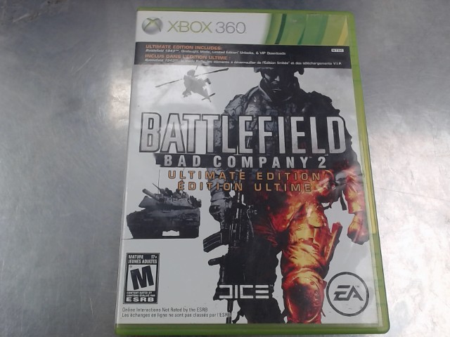 Battlefield bad company 2 xbox 360