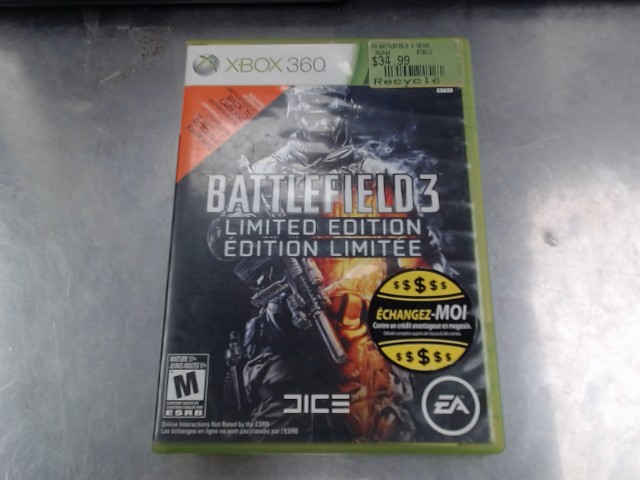 Battlefield 3 xbox 360