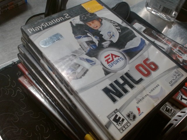 Nhl06 playstation 2