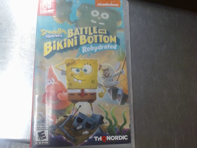 Switch spongebob battle for bakini botto