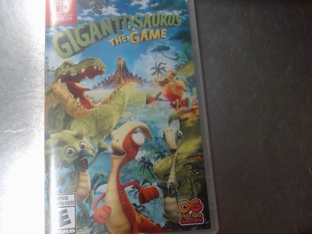 Switch gigantosaurus the game