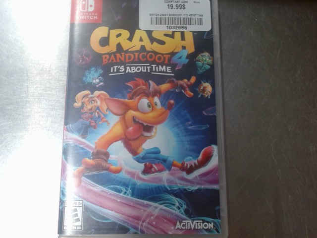 Switch crash bandicoot 4 it's about time