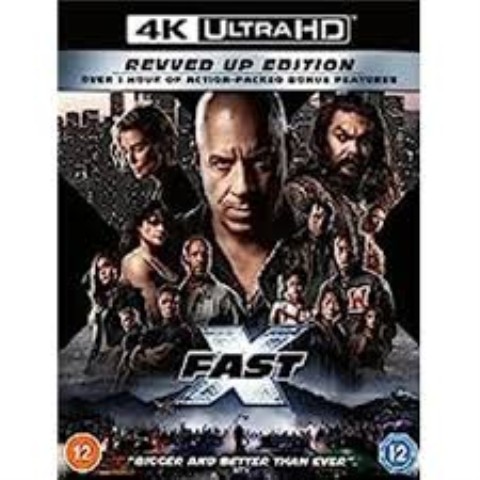 Fast x blu ray