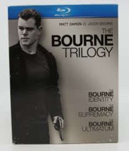 The bourne trilogy - blu-ray - matt damo