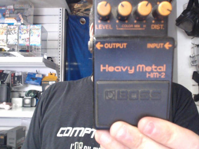 Pedal heavy metal hm-2