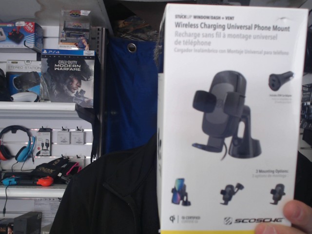 Recharge sans fil a montage universel