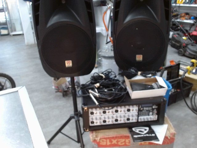 Kit 2x speaker plus ampli