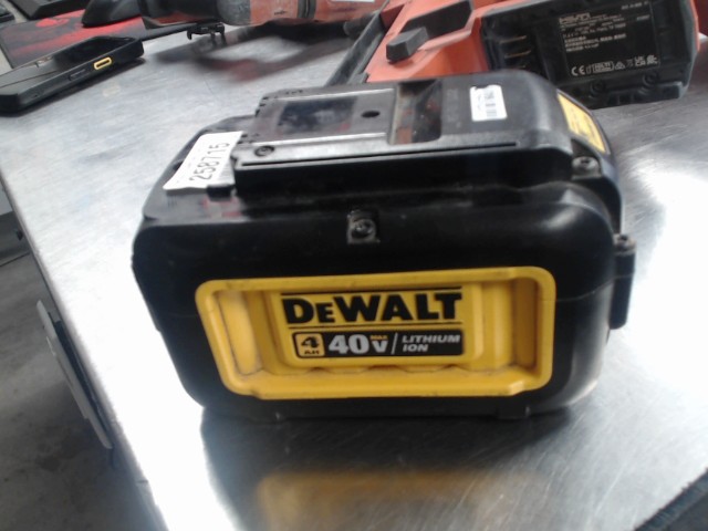 Batterie dewalt 40v ah