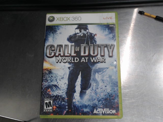 Call of duty world at war xbox 360