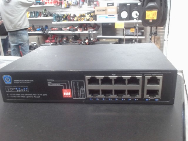 8 link power over ethernet
