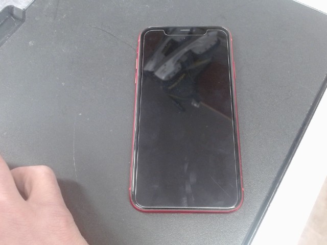 Iphone 11 rouge back crack�