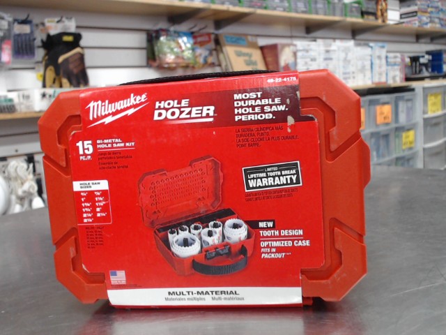 Kit hole saw dcase(neuf)