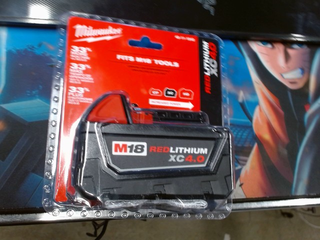 Batterie milwaukee 4ah neuf