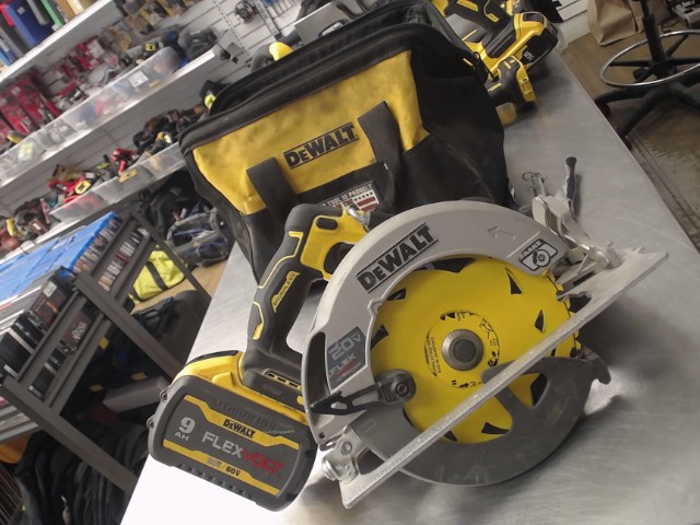 Scie ronde+batt 9ah flexvolt