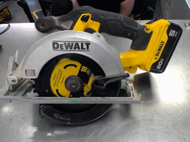 Scie circulaire + 5ah