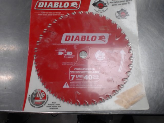 Blade metal 7 1/4'' new