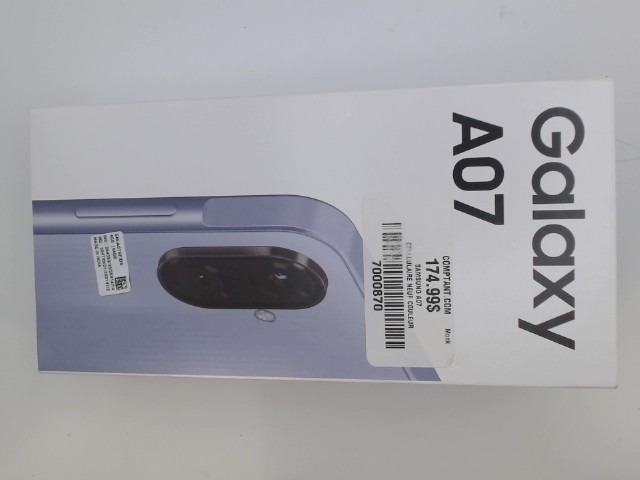 Samsung a07 dans sa boite