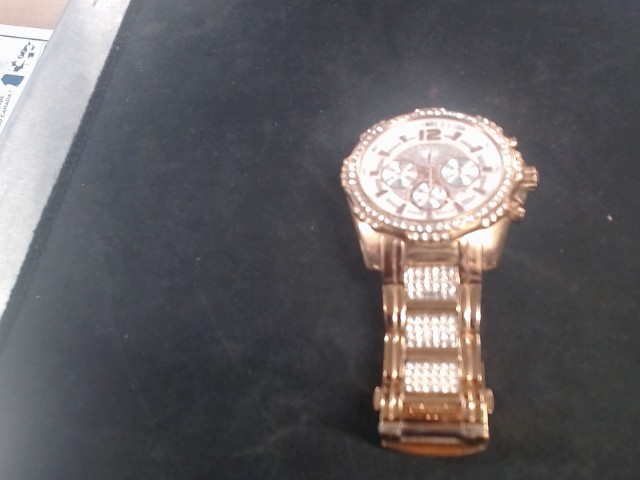 Guess watch with chonograph and stones