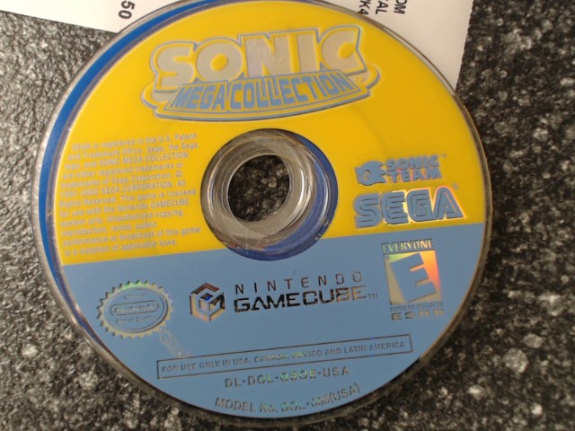 Sonic mega collection