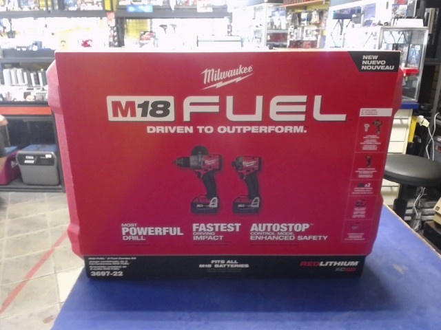 Kit impact drill neuf 2 piles 5ah+charge