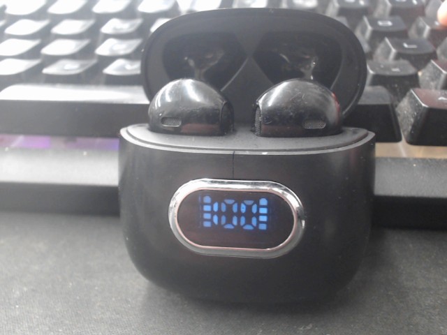 Ecouteur earbuds bluetooth noir