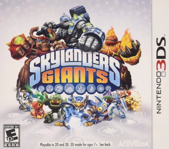 Skylanders giants jeux 3ds