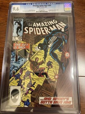 Amazing spider-man #265 graded 9.6