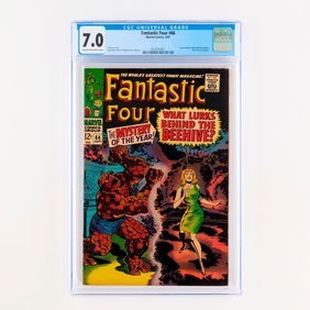 Fantastic four #66 cgc 7.0