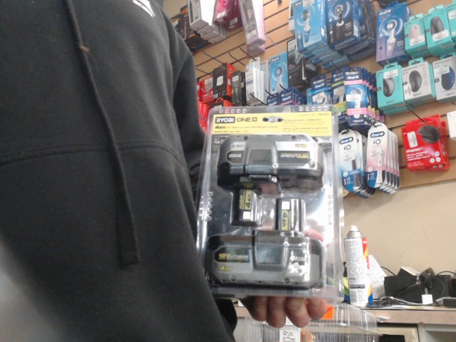 Batterie 4ah 18v pack de 2