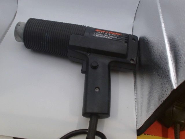 Gun a secher noire avec cable